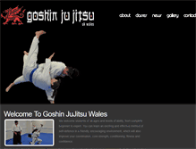 Tablet Screenshot of goshinjujitsu.co.uk